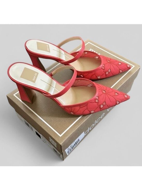 DOLCE VITA Shoes - DOLCE VITA-Nalini Floral heels. 7.5- Coral Brand New